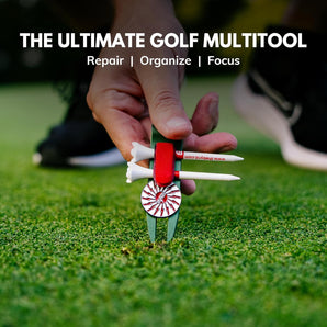 THE BYRD GOLF DIVOT CLYP - Green Macaw