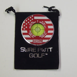 Sure Putt Pro Golf Green Reader - USA - Limited Edition Red