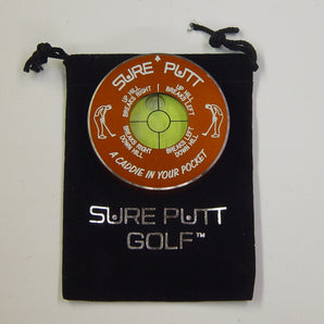 Sure Putt Pro Golf Green Reader - Red Poker Chip