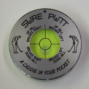 Sure Putt Pro Golf Green Reader - Silver