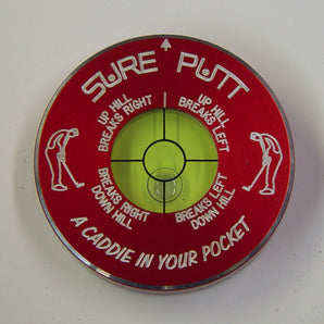 Sure Putt Pro Golf Green Reader - Red